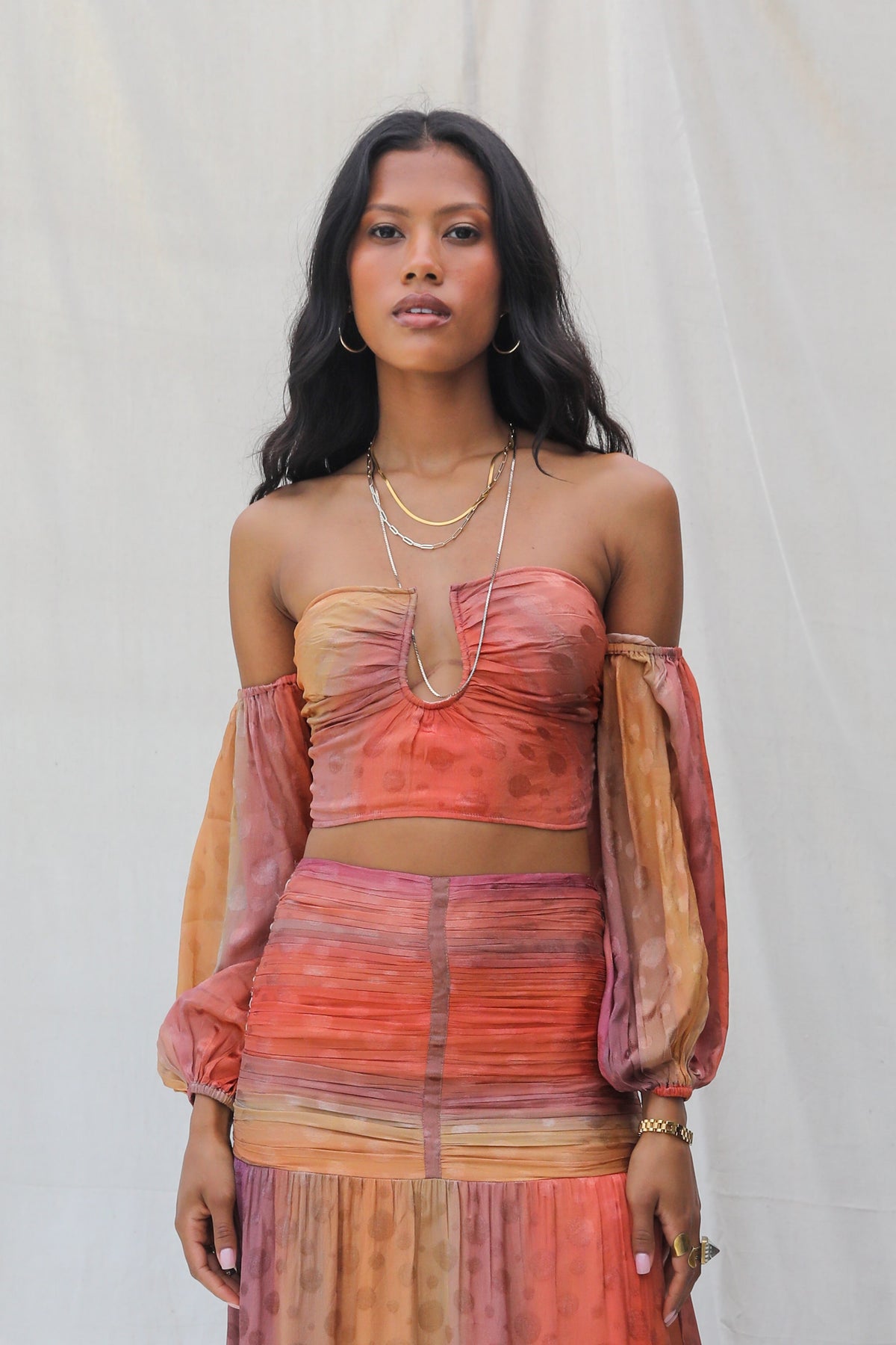 Electric Callisto Crop Top - Sample Sale