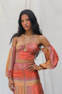 Electric Callisto Crop Top - Sample Sale
