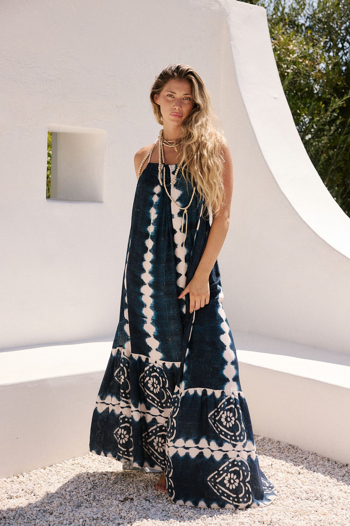 krishna maxi dress Jen's Pirate Booty Ombre Krishna Maxi Dress in Deep Sea Ombre