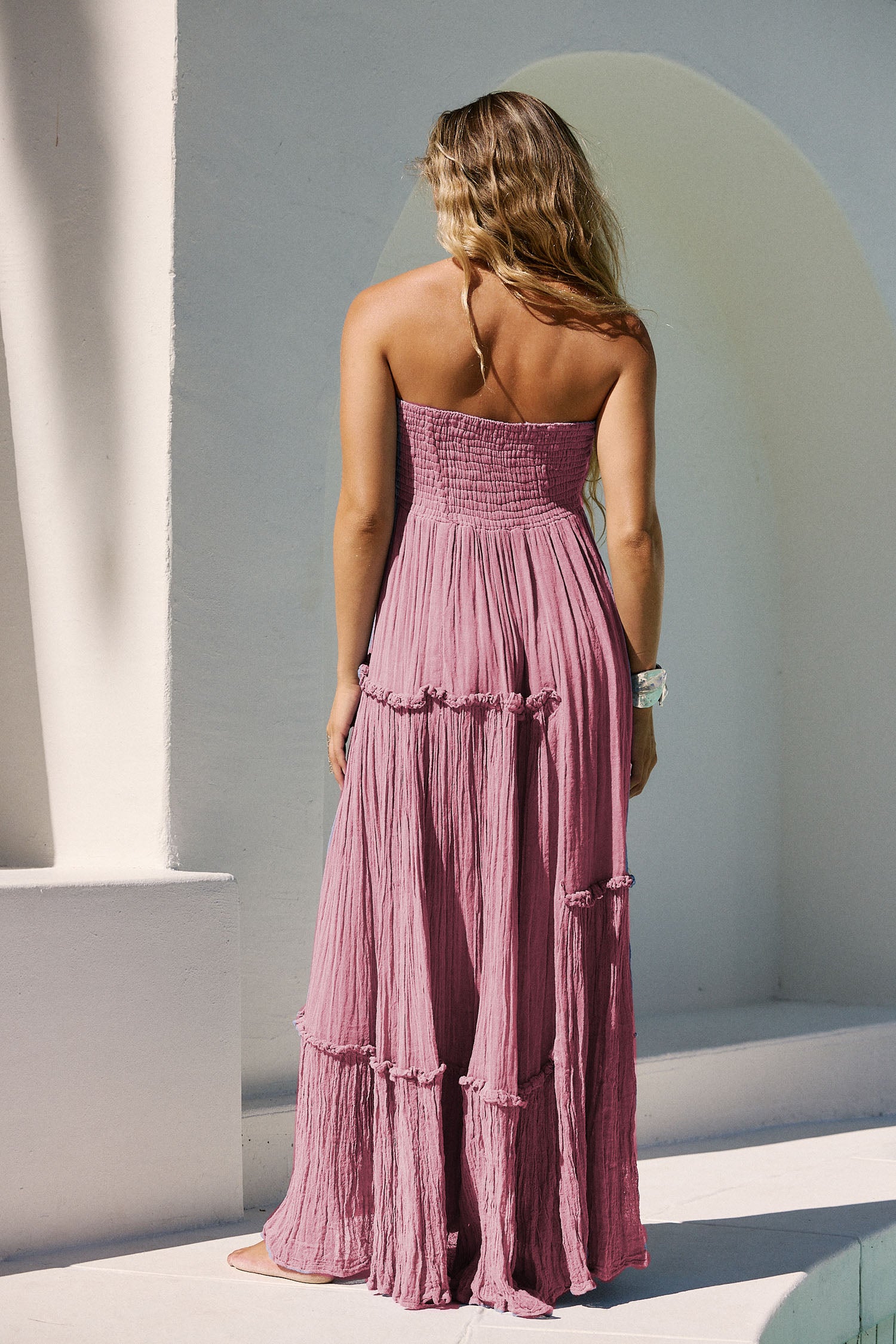 bibiy offen ローズ Lavender Fields Maxi Dress – Jen's Pirate Booty