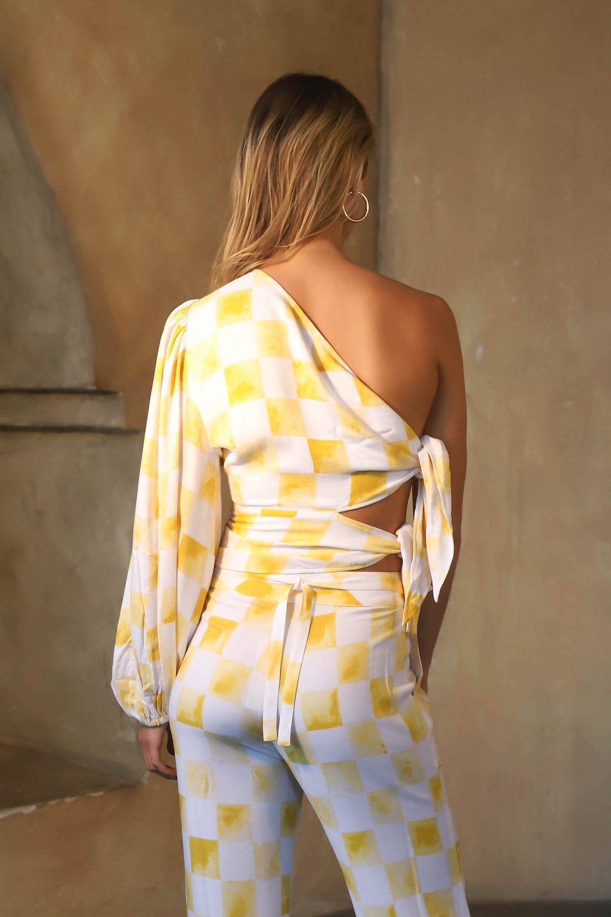 Ocean Front Graffiti Bridge Top - Sample Sale