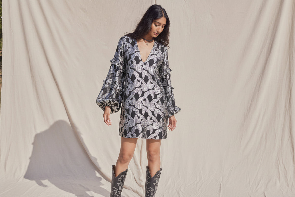 Rising Star Lima Mini Dress - Sample Sale