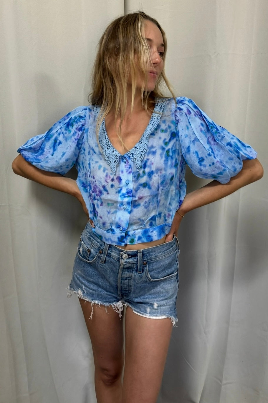 Petal Dye Paradise Top