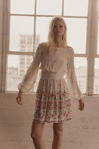 Golden Harvest Mini Dress - Sample Sale