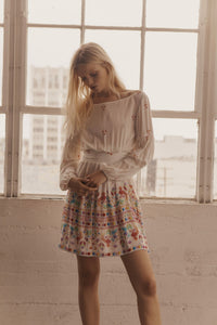 Golden Harvest Mini Dress - Sample Sale