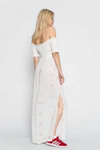 Huichol Cult Maxi Dress - sample sale