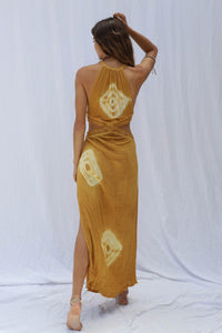 Tie Dye Automatic Maxi Dress