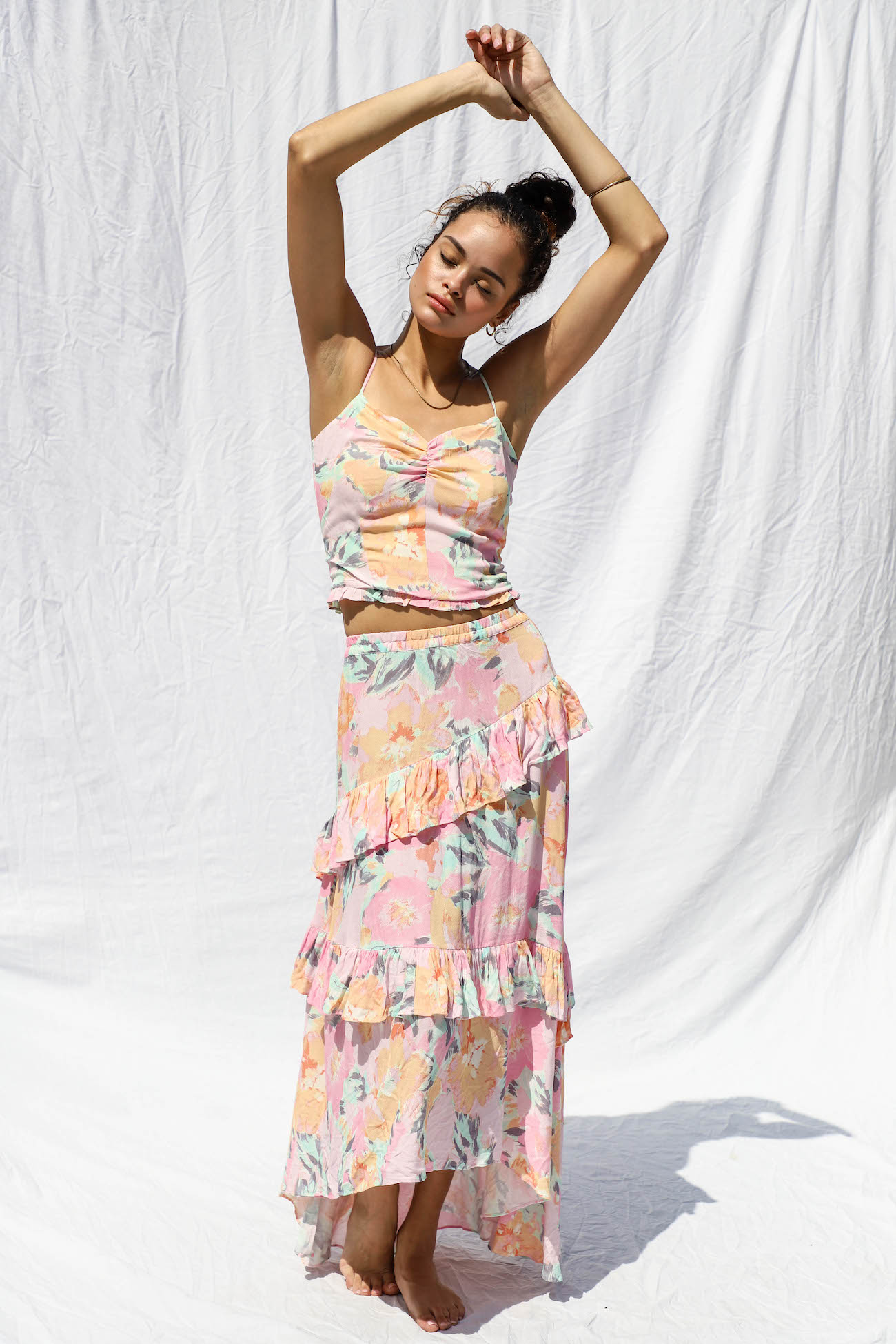 Cacao Ruffle Skirt – Jen's Pirate Booty