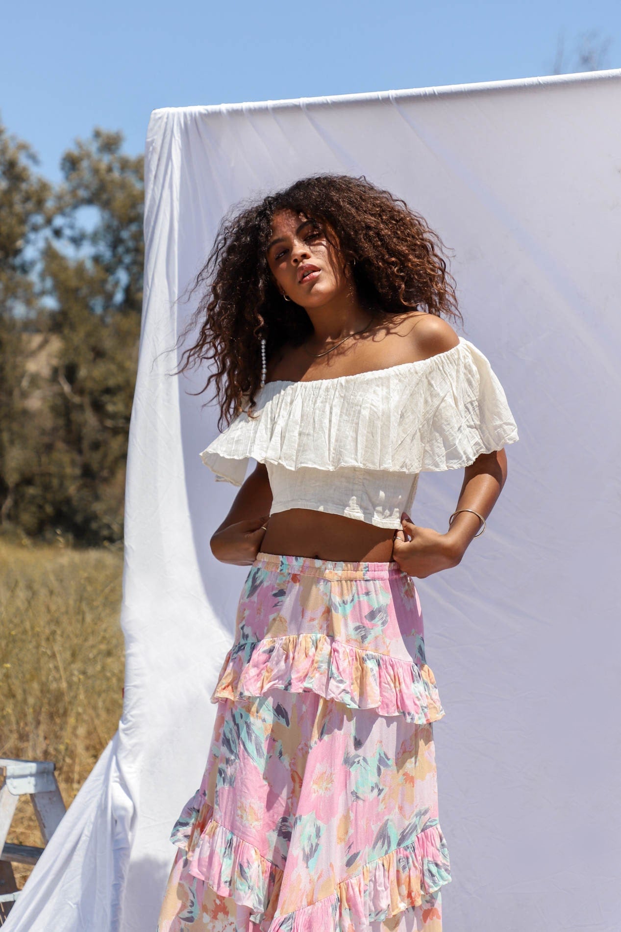 Cacao Ruffle Skirt – Jen's Pirate Booty