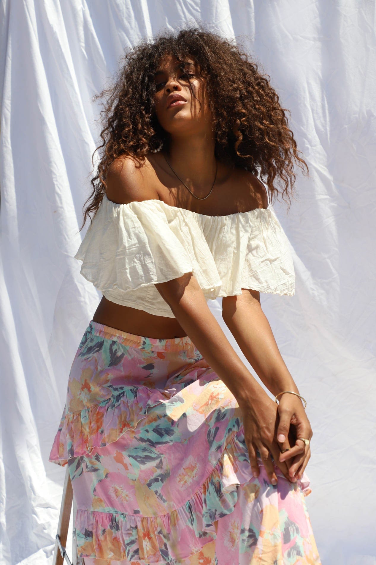 Cacao Ruffle Skirt – Jen's Pirate Booty