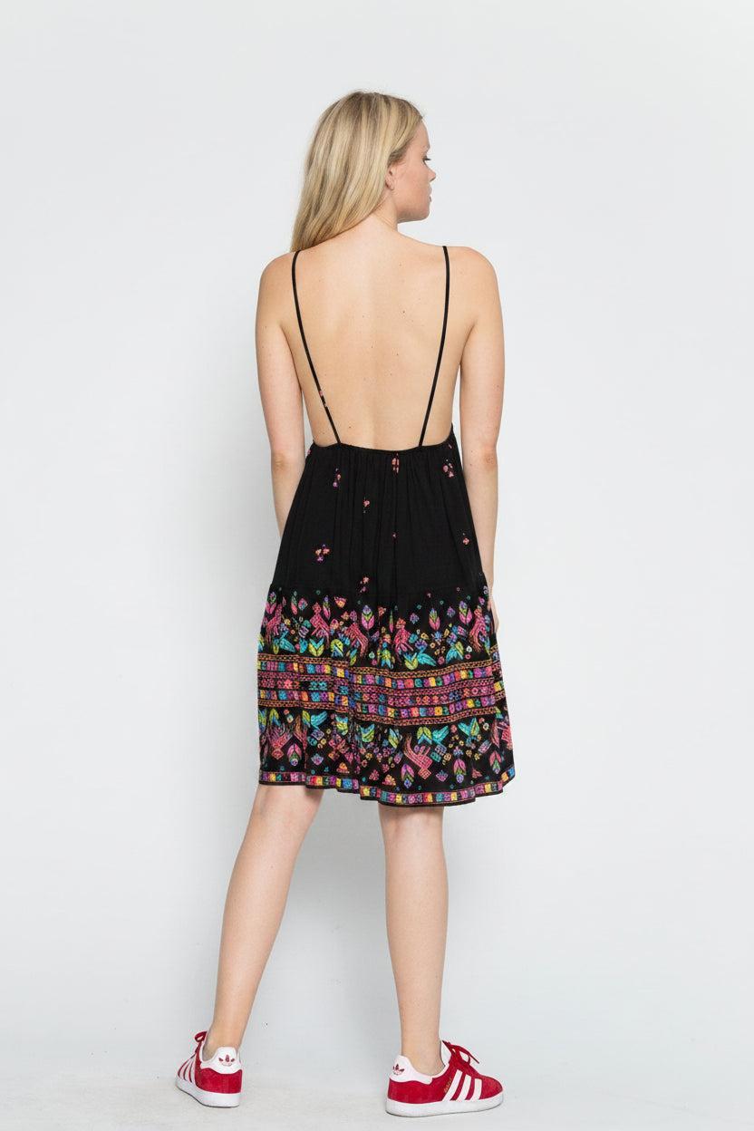Dragon Fruit Sundress - Sample Sale