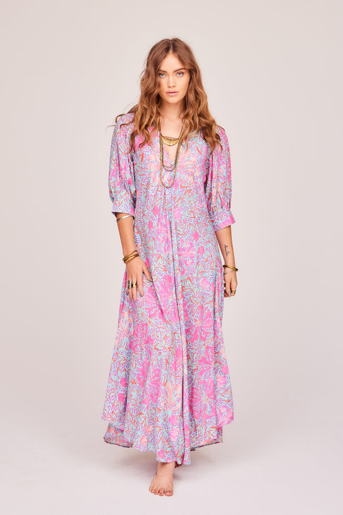 Garden Party Saloon Maxi Dress