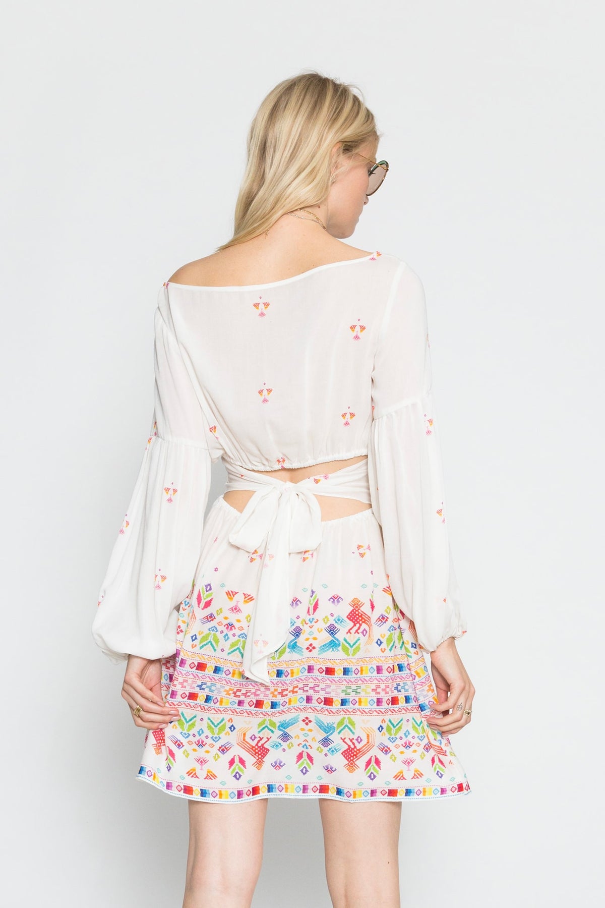 Golden Harvest Mini Dress - Sample Sale