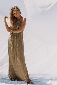 grecian margarita maxi dress Grecian Margarita Maxi Dress Clay / O/S