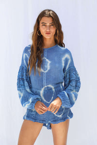 Tie Dye Isabel Romper - Sample Sale