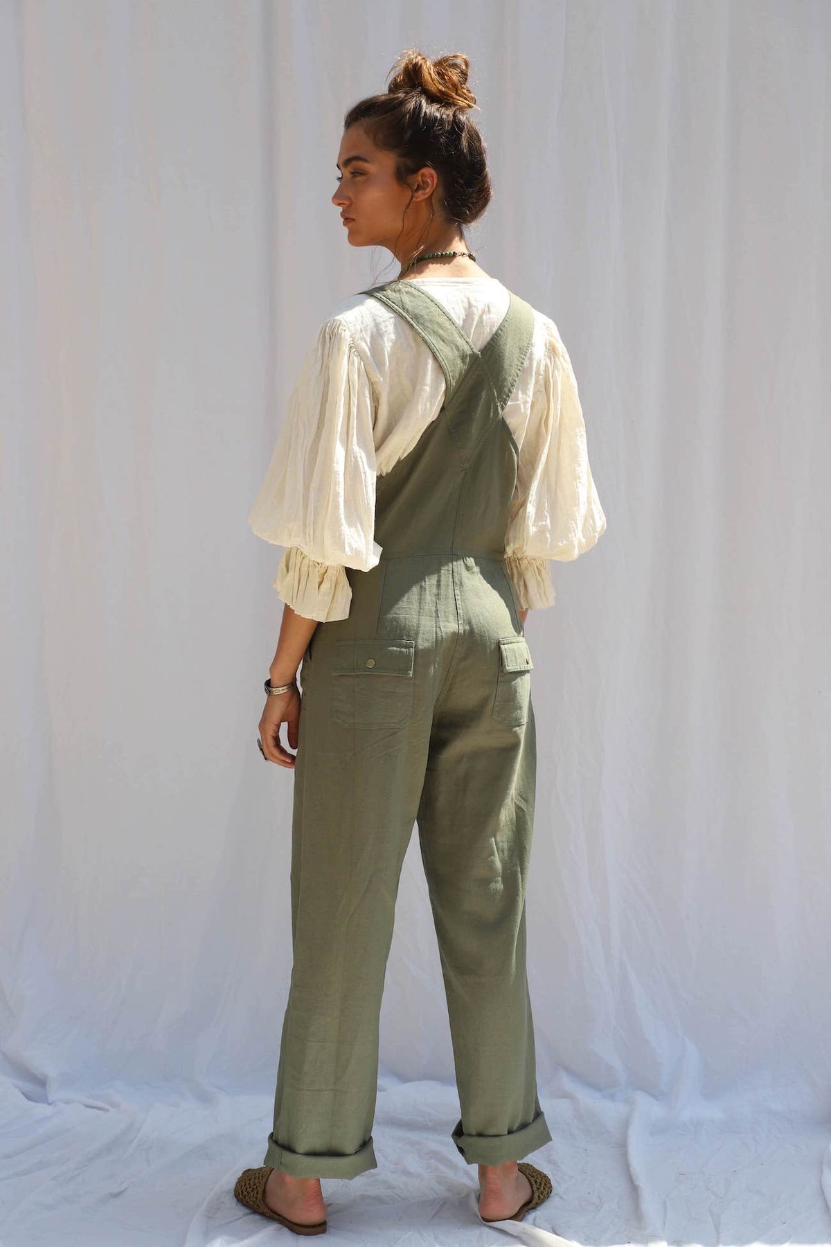 Palmetto Overalls - sample sale rack