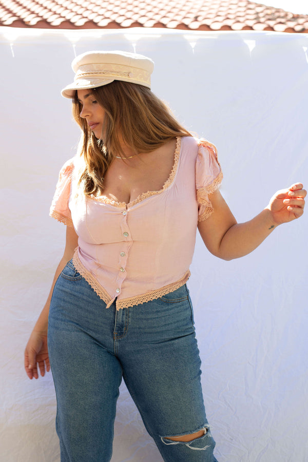 Tie Dye Saddlerock Crop Top