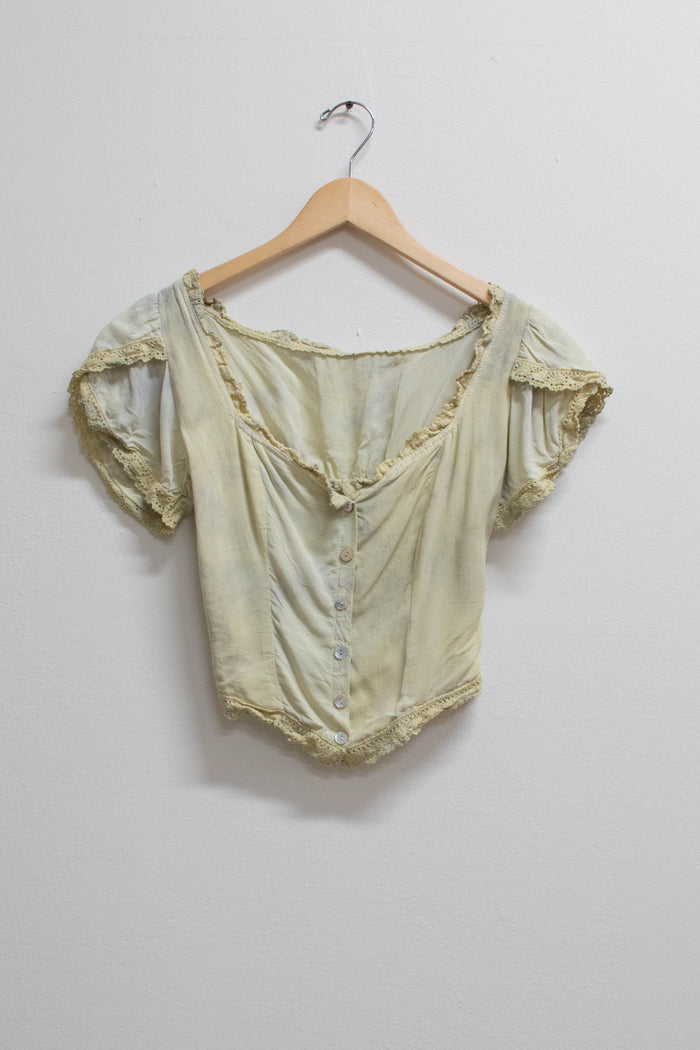 Tie Dye Saddlerock Crop Top