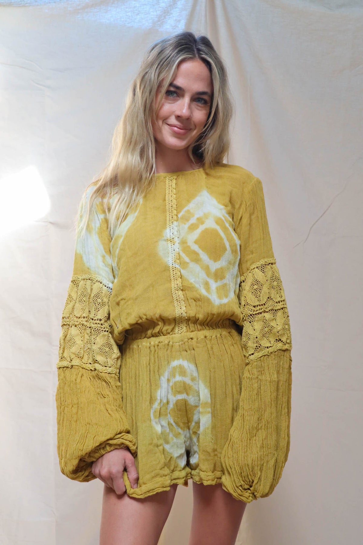 Tie Dye Isabel Romper - Sample Sale