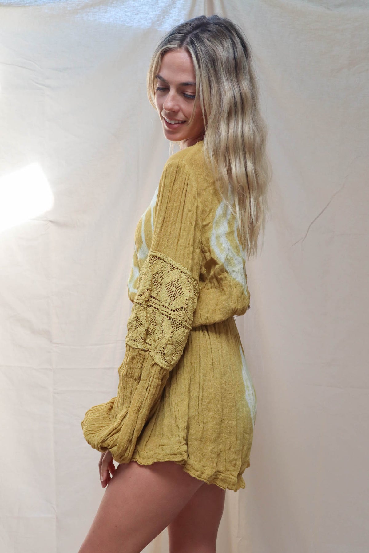 Tie Dye Isabel Romper - Sample Sale